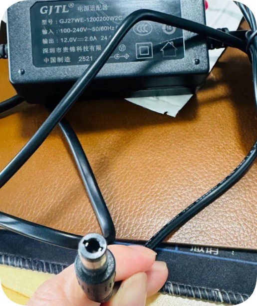 *Brand NEW*12V 2A Power Supply Model GJ27WE-1200200W2C)Round Connector (5.5x2.5mm) Transformer/Charger Adapter